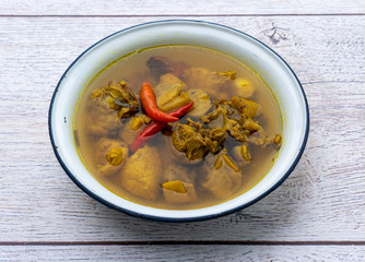 Thai Mixed Soup Dishes 