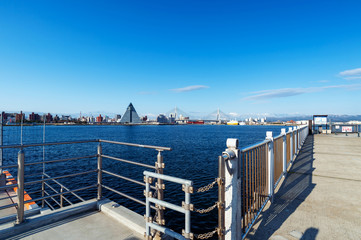 Obraz premium 【青森ベイエリア】青森駅周辺ベイエリアはプロポーズの聖地