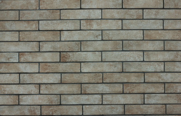 Texture of gray brick stone wall background