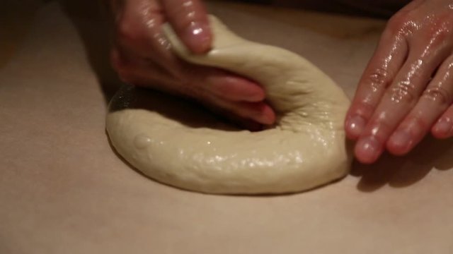 Pasta fatta in casa per la pizza
