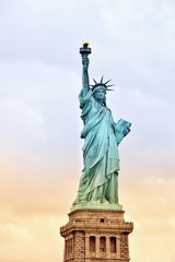 Fototapeta premium statua wolności w nowym jorku