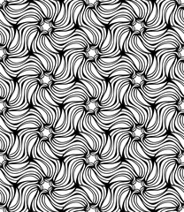 Seamless abstract pattern Vector coloring book