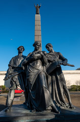 Fototapeta premium Port Sunlight statues