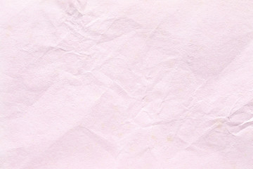 crumpled pink paper background texture