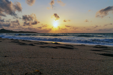 Strand, Sonnenaufgang