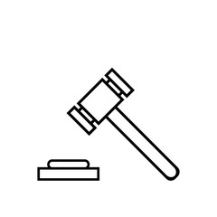 Law Vector icon Design Illustration