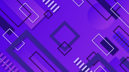 Abstract purple gradient geometric background 