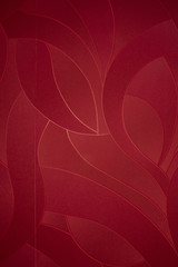 abstract red background with lines