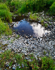 Fototapeta premium Sky puddle