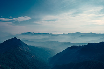 Obraz premium mountains in the morning