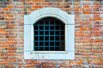An ancient window closed by a lattice