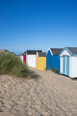 Southwold Beach Huts, Suffolk, England