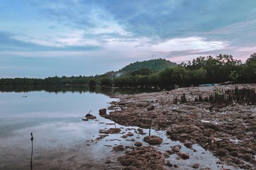 lake in the mountains