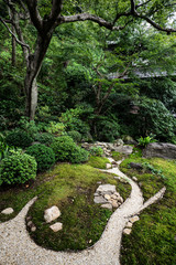 path in the Japanese garden