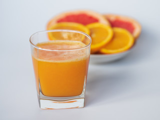 Fruit and vegetable juices. Healthy lifestyle. Immunity support.