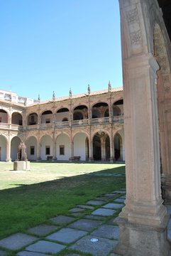 Colegio Mayor del Arzobispo Fonseca, tambi&eacute;n conocido como Colegio del Arzobispo Fonseca y como Colegio de los Irlandeses, Salamanca (Espa&ntilde;a)