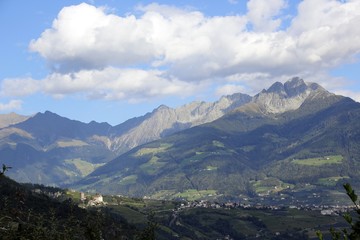 Fototapeta premium Bergblick