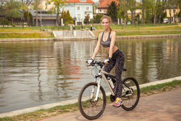 girl on bike