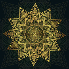 Luxury mandala design