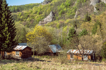 Abandoned summer resort for children, Sklene Teplice, Slovakia
