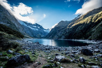 Lake Marian , Fiordland National Park, New Zealand
レイクマリアン, マリアン湖, フィヨルドランド国立公園, ニュージーランド