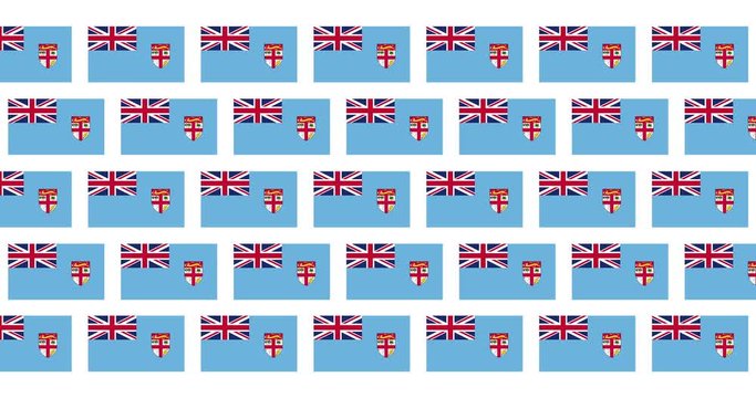 Figi Flag Loop Background