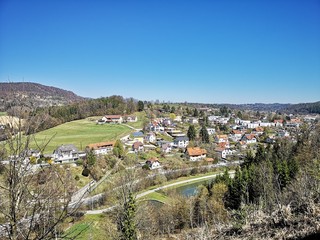 Graz Mariatrost Panorama Stadtteil Bezirk