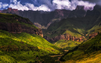 Royal Natal National Park in the Drakensberg South Africa