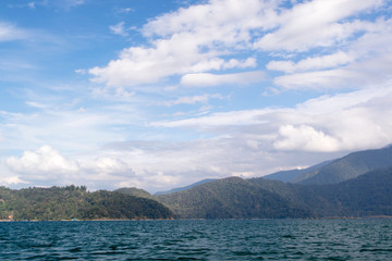 台湾日月潭の風景