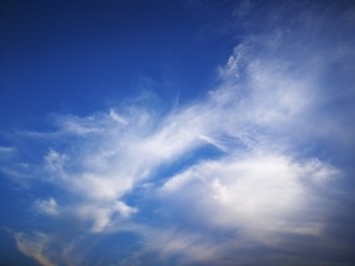 Obraz premium blue sky with clouds