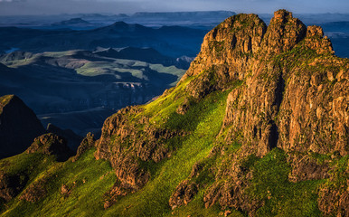 Mountain Peak in Drakensberg North South Africa