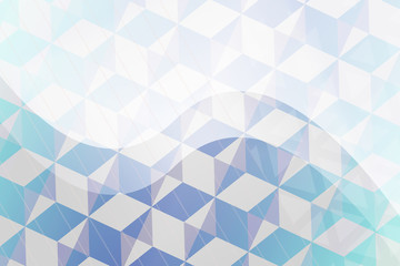 Obraz premium abstract, pattern, blue, texture, wallpaper, design, fabric, color, plaid, illustration, backdrop, geometric, square, white, grid, checkered, lines, squares, line, art, graphic, decoration, textile