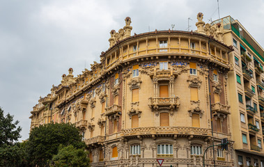 Palazzo delle Piane - this palace is the brightest representative of the liberty style in the city of Savona