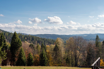 Parkowa Mountain in Krynica Zdrój