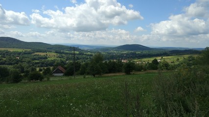 Fototapeta na wymiar Landscape, Bieszczady 