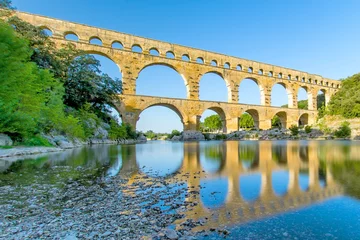 Selbstklebende Fototapete Pont du Gard pont du gard