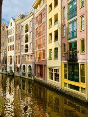 Amsterdam canal houses