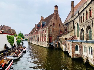Canal in Belgium
