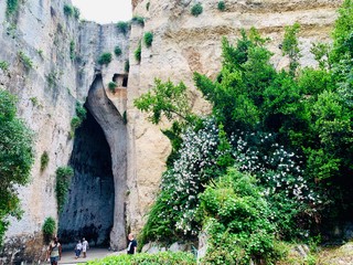 view of the cave