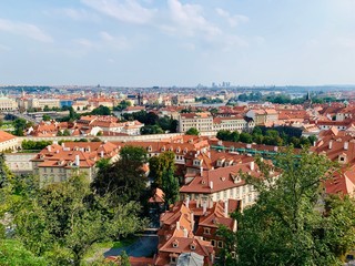 panorama of prague