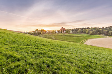 Kirche St. Veit, Berg, Reischach, Landkreis Altötting, Oberbayern, Bayern, Deutschland