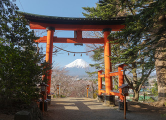 Fototapeta na wymiar Mt.Fuji, tourism of Japan
