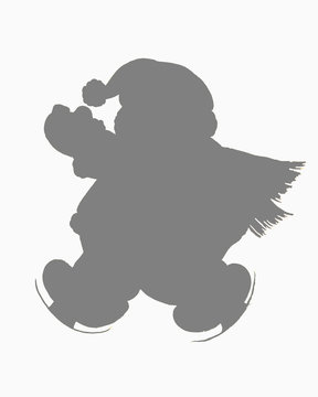 recommend clip art: snowman silhouette