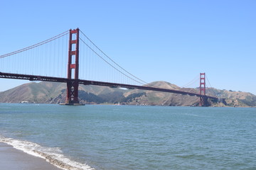 San Francisco Golden Gate Bridge View 