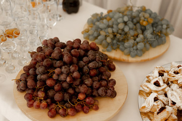 Delicious fresh and healthy wedding food