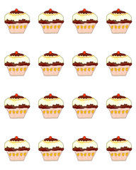 birthday cupcake