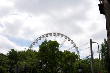 Ferris wheel in Budapest, Hungary