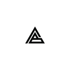 ab letter vector logo abstrac