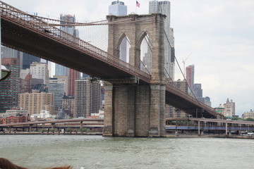 Fototapeta na wymiar Brücke in New York