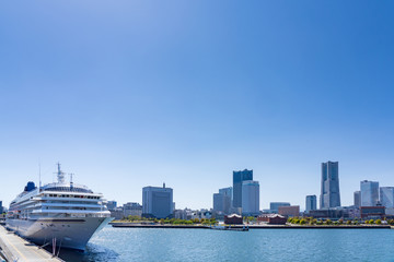 横浜　みなとみらいの風景